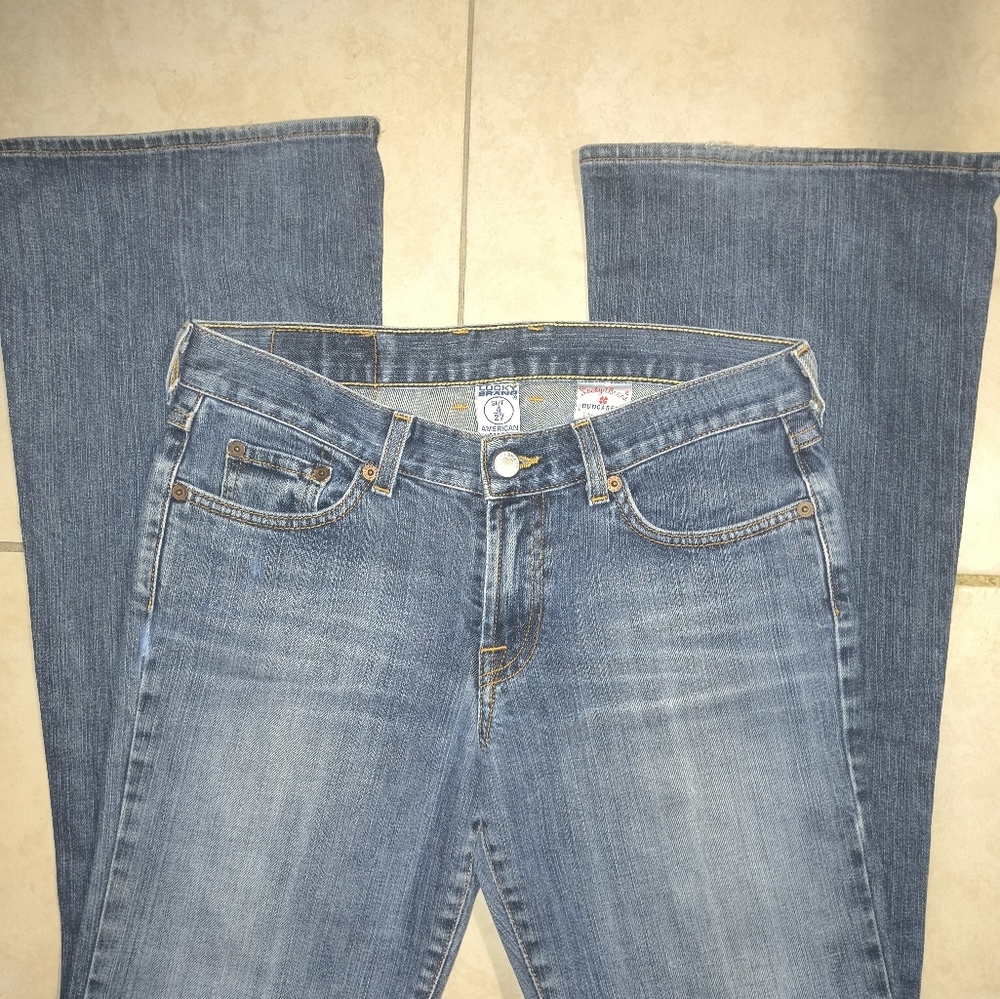 Lucky Brand Classic Blue Denim Jeans, Boot Cut - Picture 7 of 7
